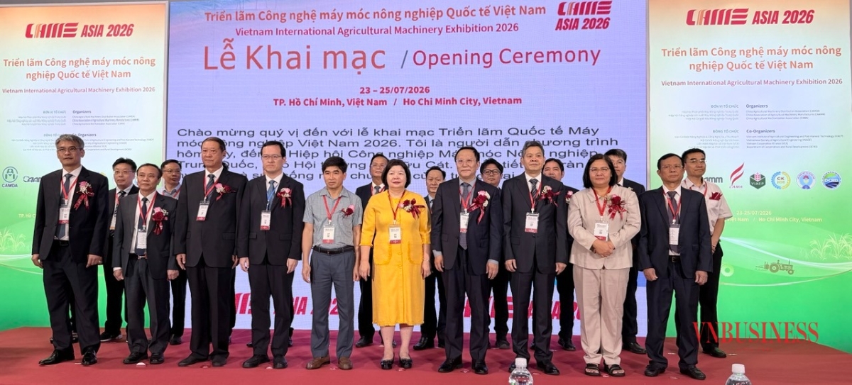 Triển lãm Máy nông nghiệp quốc tế Trung Quốc tại Việt Nam – CIAME Asia Vietnam 2026 khai mạc tại Trung tâm Triển lãm Sky Expo, Công viên Phần mềm Quang Trung, TP.HCM. Sự kiện kéo dài từ ngày 23- 25/7.