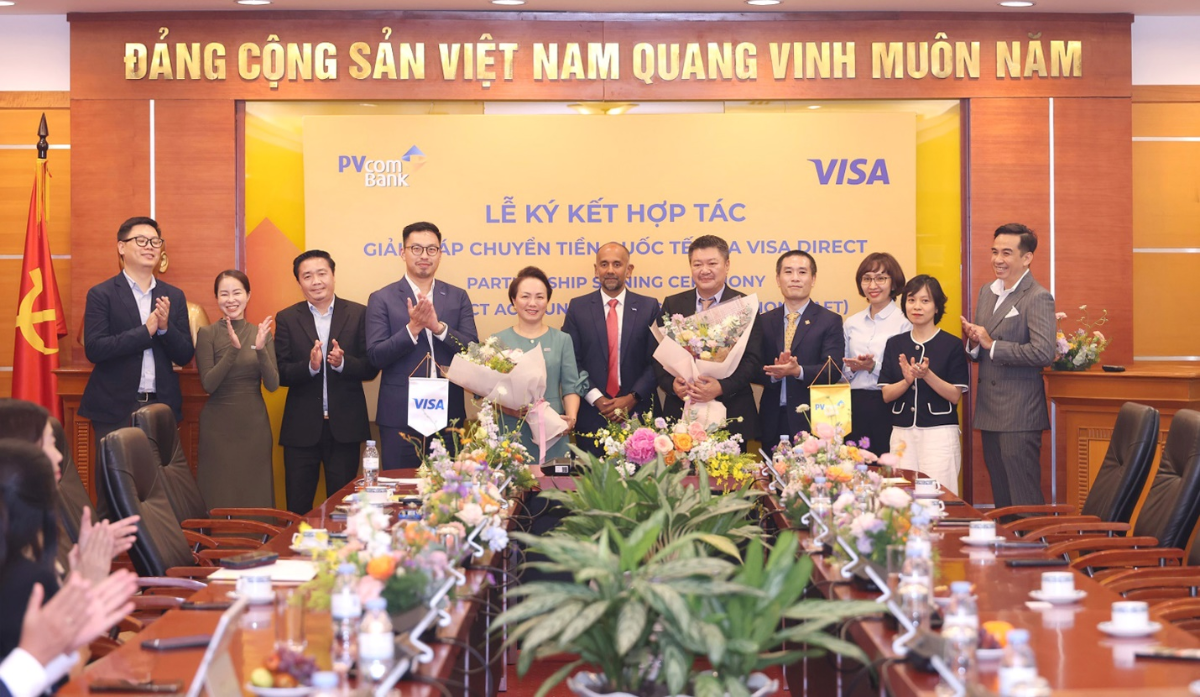 Triển khai giải pháp chuyển tiền qua Visa Direct được kỳ vọng sẽ giúp PVcomBank mở rộng hệ sinh thái thanh toán.