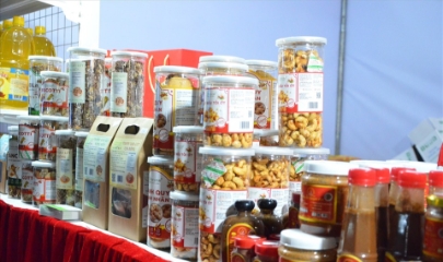 Hơn 100 sản phẩm OCOP từ 3 sao trở lên được đưa vào trưng bày tại Cảng hàng không quốc tế Đà Nẵng.