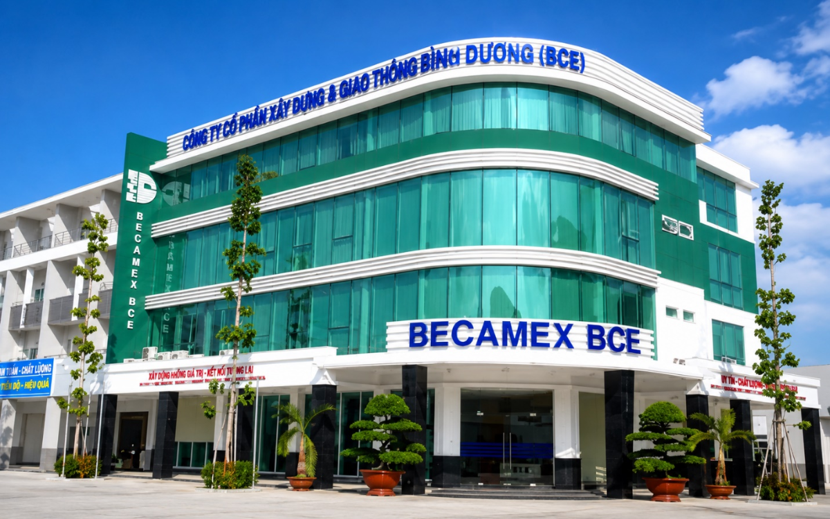 Doanh thu tăng gần 145% nhưng Becamex BCE vẫn chìm trong áp lực lãi vay và dòng tiền.