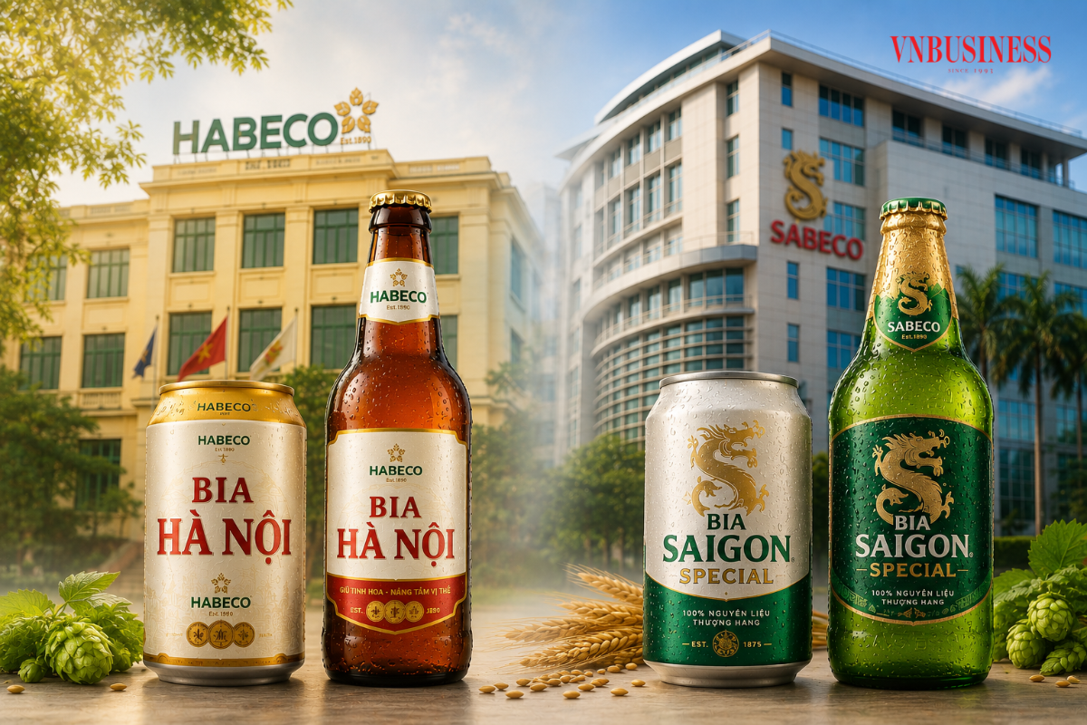Lợi nhuận Habeco tăng trưởng nhờ tối ưu hoạt động, Sabeco phải đánh đổi phần lớn lợi ích từ giá vốn để duy trì thị phần, khiến lợi nhuận gần như đi ngang.