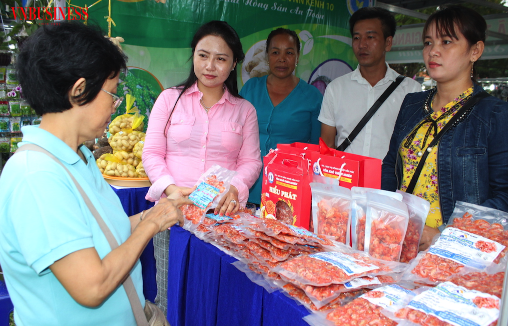 Sản phẩm đặc trưng An Giang được các HTX đầu tư về chất lượng, bao bì và thương hiệu, tạo nền tảng khai thác hiệu quả sở hữu trí tuệ.