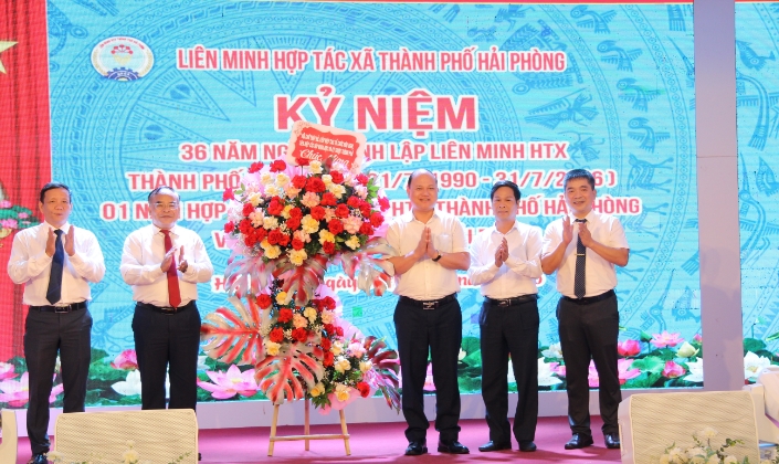 Kỷ niệm 36 năm thành lập Liên minh HTX TP Hải Phòng