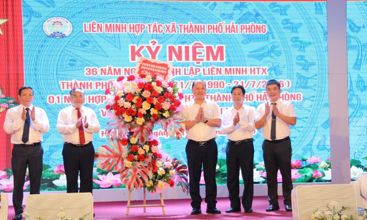 36 năm xây dựng và phát triển, Liên minh HTX TP Hải Phòng vững bước vào giai đoạn mới