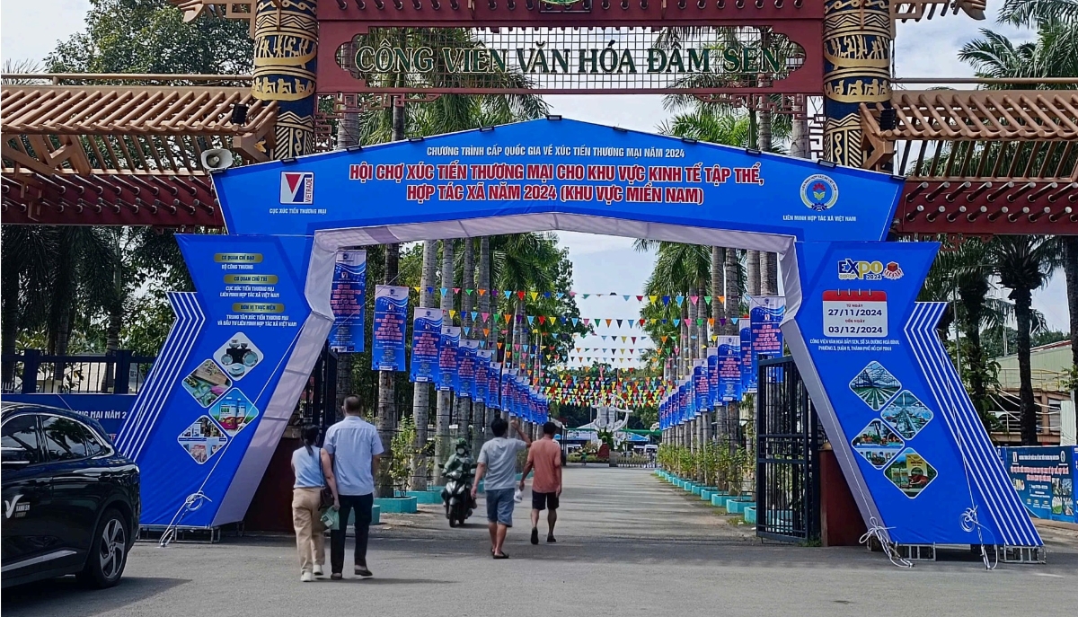 Tăng cường liên kết, mở rộng thị trường cho khu vực kinh tế tập thể.