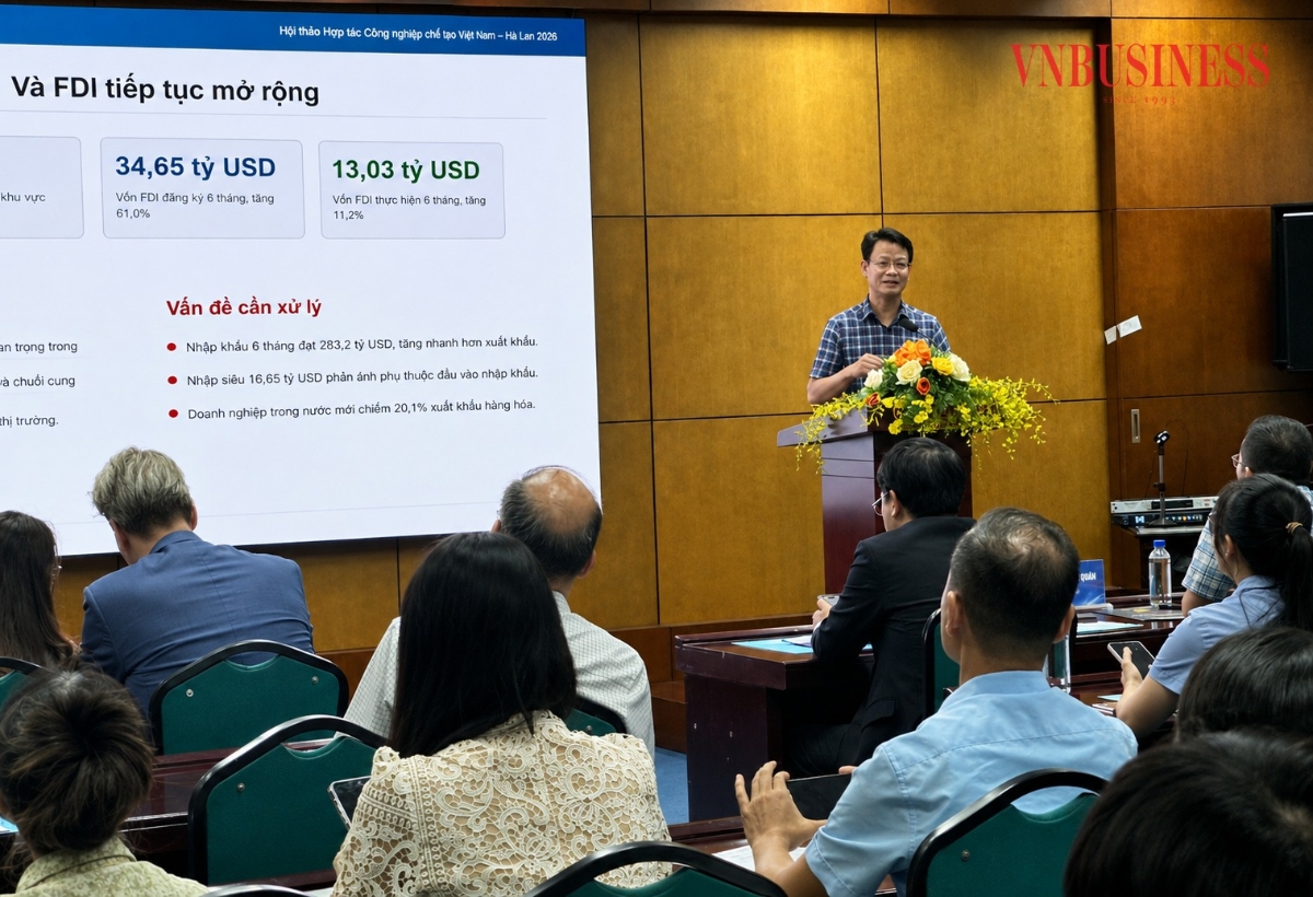 Ông Phạm Văn Quân, Phó Cục trưởng Cục Công nghiệp, Bộ Công Thương.