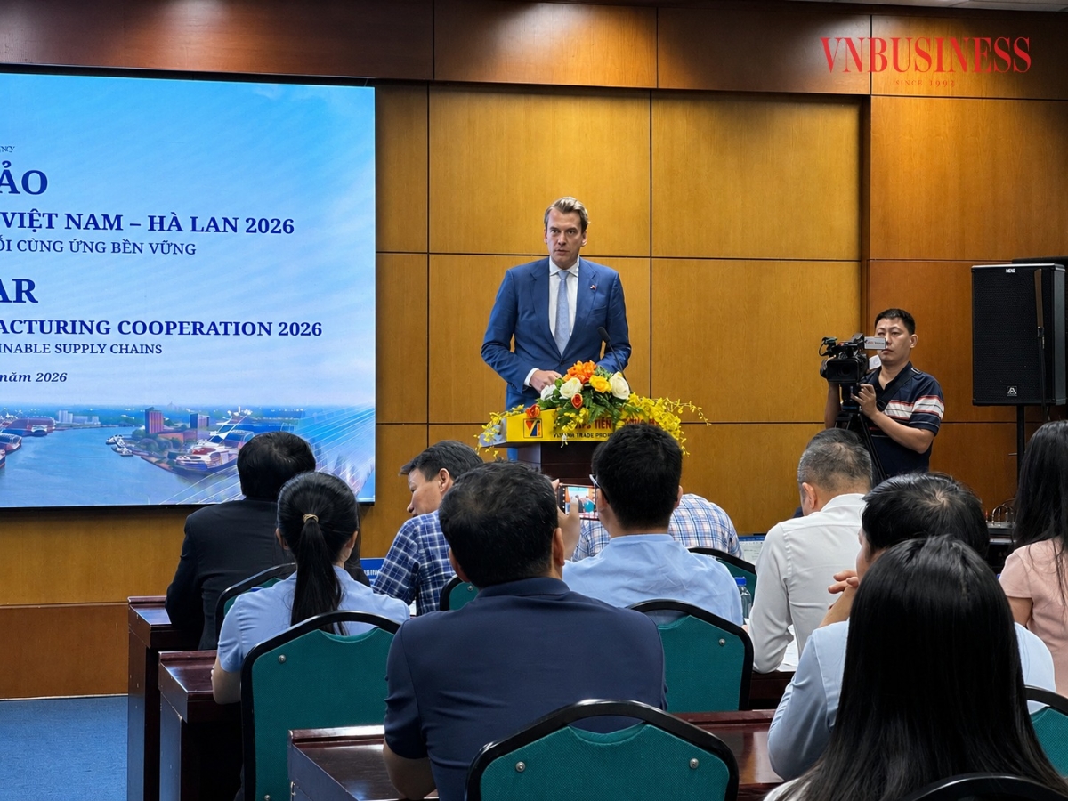 Ông Rick Slettenhaar, Đại biện lâm thời kiêm Phó Đại sứ Vương quốc Hà Lan tại Việt Nam .