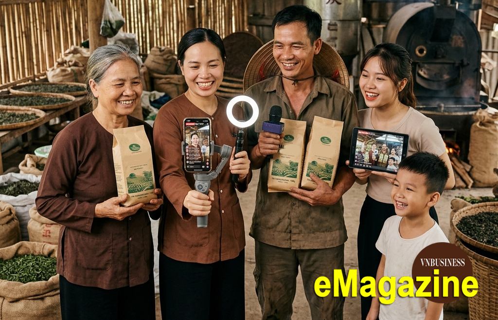 Nông dân ‘lên sóng’, nông sản ‘lên hương’