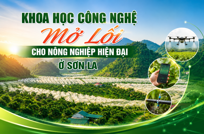 Khoa học công nghệ: Mở lối cho nông nghiệp hiện đại ở Sơn La