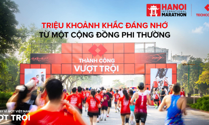 Giải Marathon Quốc tế Hà Nội Techcombank 2026: Giải chạy biểu tượng quốc gia, khẳng định tầm vóc khu vực