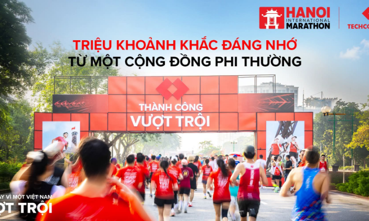 Giải Marathon Quốc tế Hà Nội Techcombank 2026: Giải chạy biểu tượng quốc gia, khẳng định tầm vóc khu vực