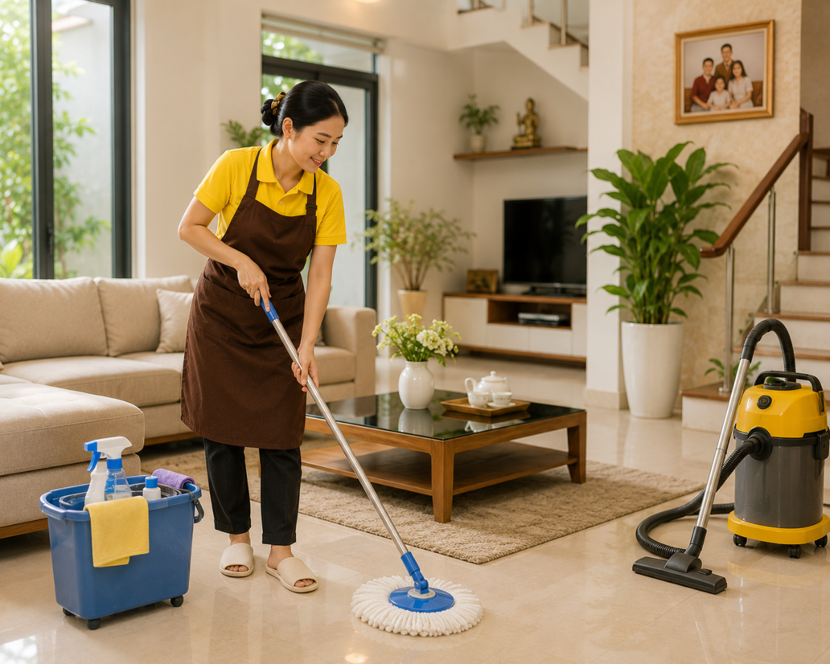 Người làm nghề giúp việc gia đình cũng cần có hợp đồng lao động bằng văn bản (Ảnh minh họa).