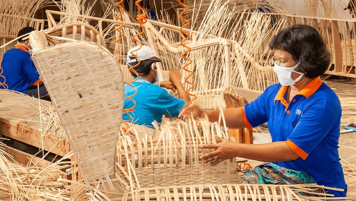 Sản phẩm thủ công mỹ nghệ sẽ tăng giá trị khi chính thức có nhãn hiệu.