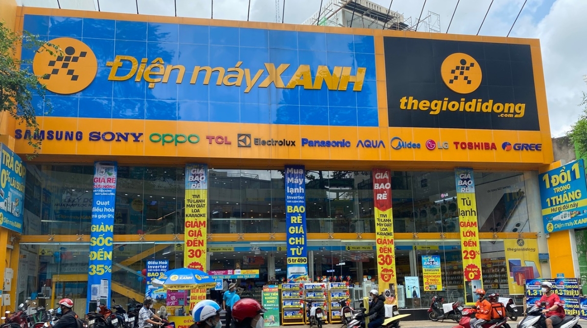 Tính đến cuối tháng 7/2026, Điện Máy Xanh có 2.002 cửa hàng.