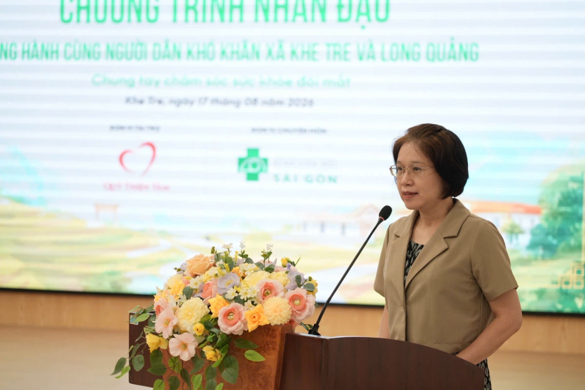 Phó Chủ tịch Liên minh HTX Việt Nam Nguyễn Thị Hoài Linh phát biểu tại sự kiện.