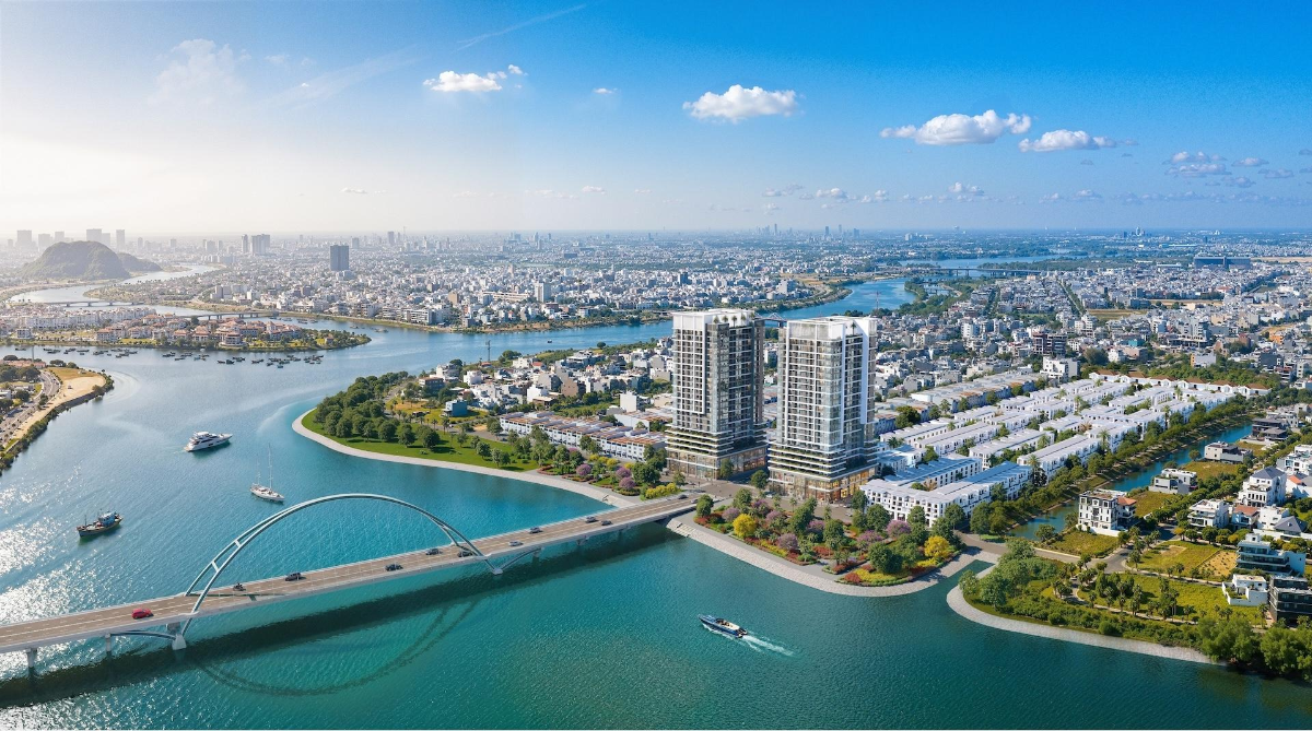 Bộ ba tổ hợp căn hộ Spana Tower, Cora Tower và S-Light Tower thu hút dòng vốn đầu tư nhờ sở hữu vị trí chiến lược tại khu vực. Ảnh: Sun Property.
