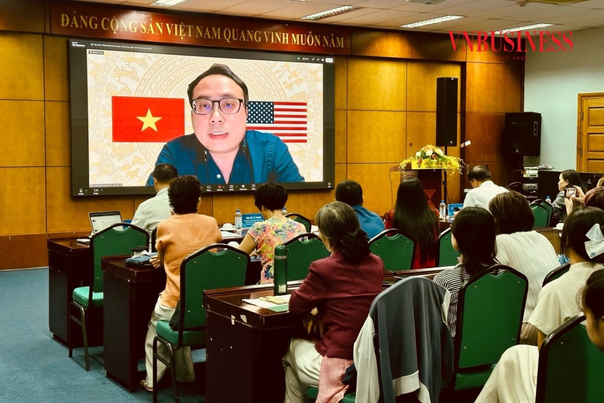 Ông Đỗ Ngọc Hưng, Tham tán Thương mại, Trưởng Thương vụ Việt Nam tại Hoa Kỳ.