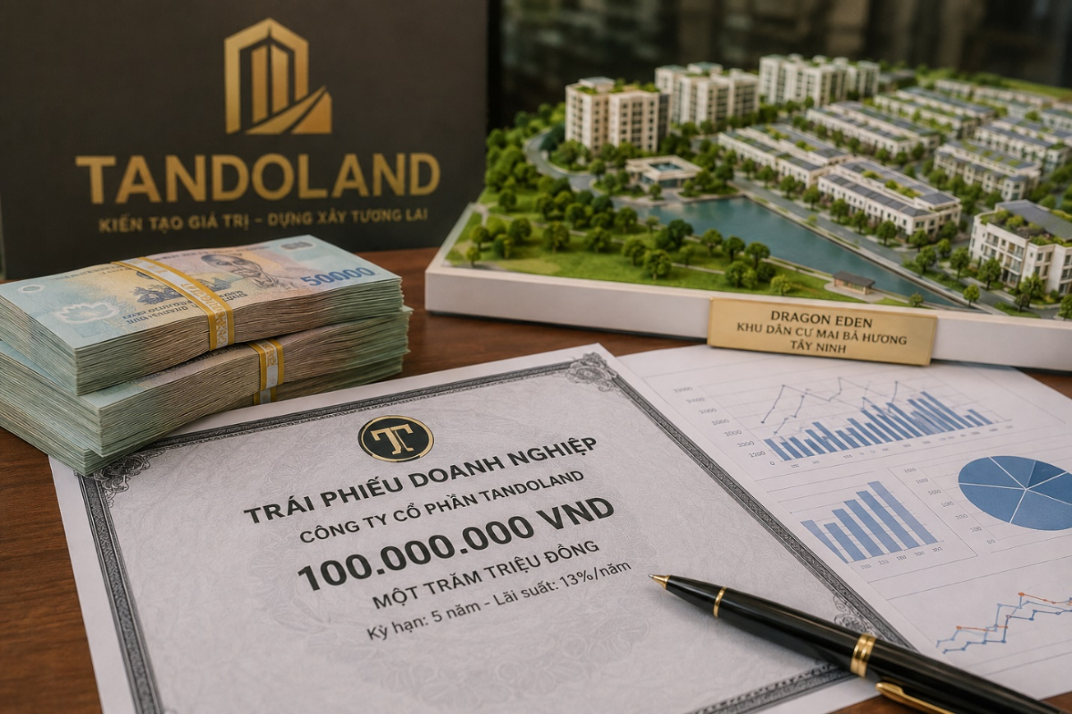 Tandoland huy động 903 tỷ đồng trái phiếu chỉ trong hơn 2 tháng (Ảnh minh họa)