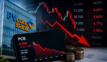 Từ tăng 40% đến 4 phiên đỏ liên tiếp: Cổ phiếu PVcomBank đảo chiều ra sao?