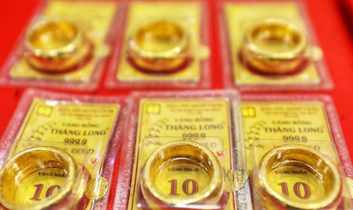 Vàng miếng lên 147 triệu, vàng nhẫn chạm 148 triệu đồng/lượng
