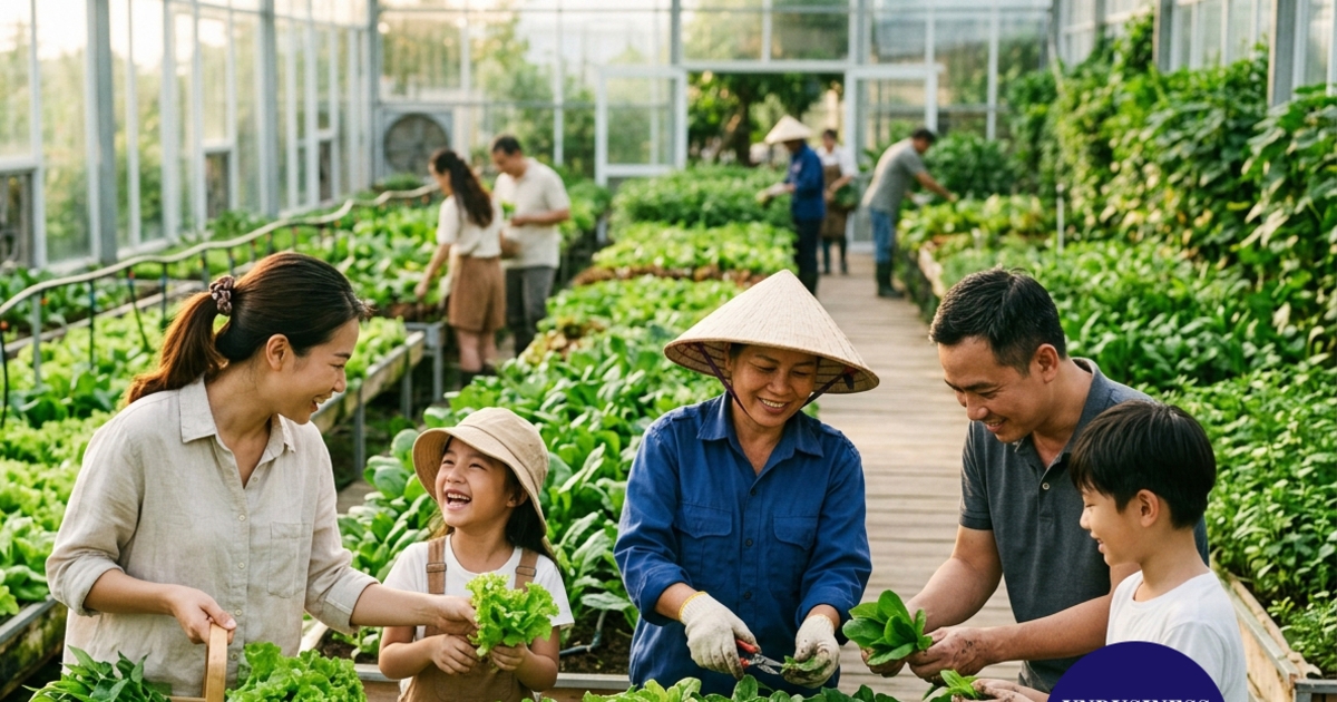 Giấy khai sinh điện tử cho mỗi bó rau và mô hình xuất khẩu tại chỗ ở ...
