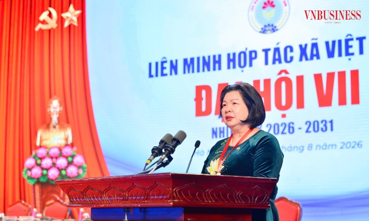 Đồng chí Cao Xuân Thu Vân tái đắc cử Chủ tịch Liên minh HTX Việt Nam khoá VII