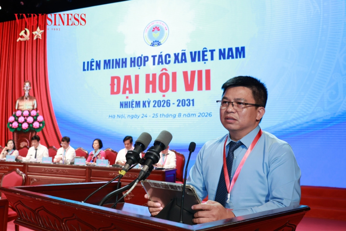 Ông Lê Văn Việt, Chủ tịch HĐQT HTX sản xuất và thương mại thủy sản Xuyên Việt (Thành phố Hải Phòng).