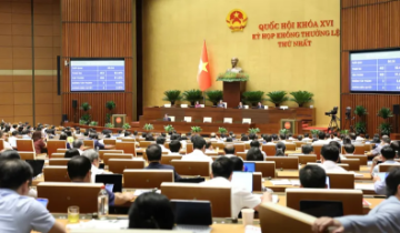 Quốc hội đã thông Luật Phát triển đô thị với 93% đại biểu tham gia tán thành