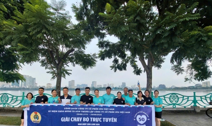 Sinh nhật 50 năm Vinamilk: Hơn 1.500 nhân viên chọn cách đặc biệt để cùng chúc mừng công ty
