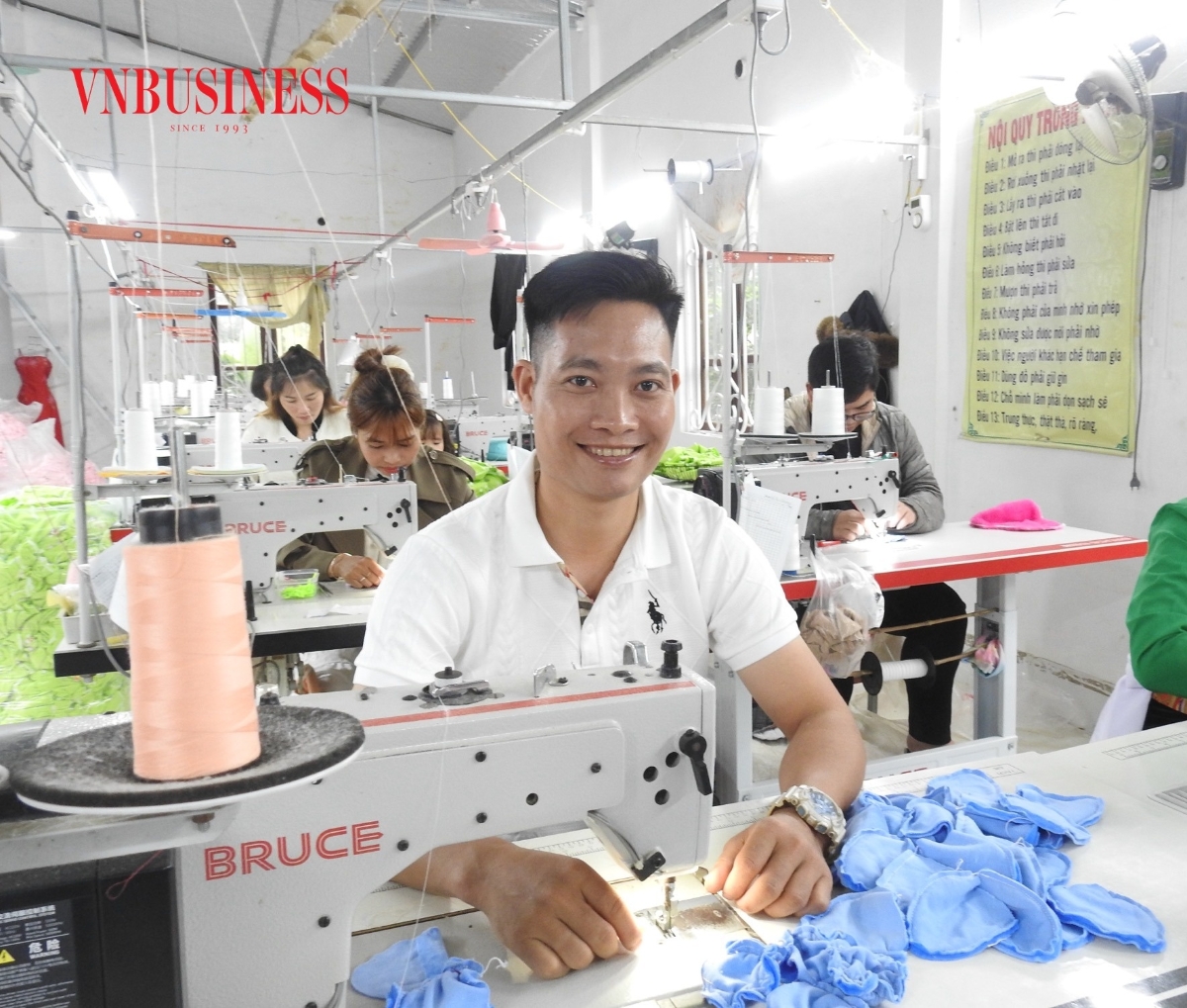 Anh Vũ Đăng Điệp, Giám đốc HTX Vũ Điệp (tỉnh Phú Thọ) kiến nghị giải pháp số hóa để sản phẩm HTX tới gần hơn với khách hàng.