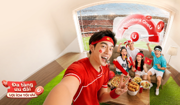 Techcombank OneU tiếp lửa chung kết ASEAN Cup 2026, ưu đãi tới 80% cho người hâm mộ Việt