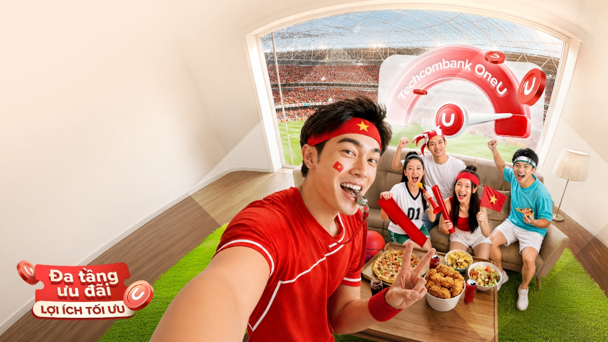 Techcombank OneU triển khai Mega Deal “Tuần lễ tự hào” với ưu đãi lên tới 80% cùng nhiều voucher chỉ từ 1 U-Point.