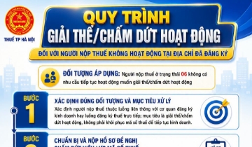 Khi nào doanh nghiệp bị gắn mã 06 và 4 bước giải thể đúng quy định