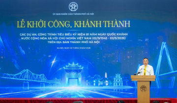 Hà Nội khởi công dự án đầu tư, cải tạo, phát huy giá trị khu vực Hồ Tây và tuyến đường giao thông cảnh quan ven hồ