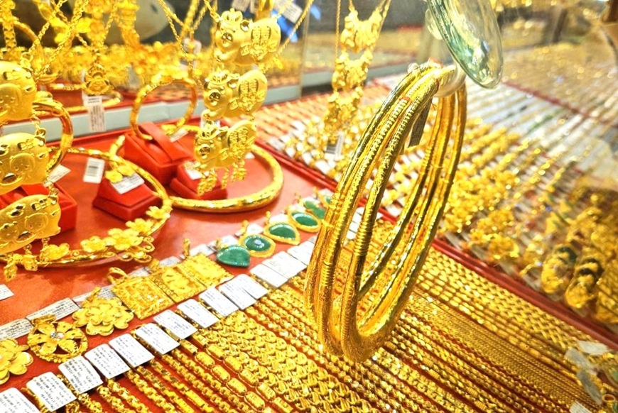Vàng nhẫn vẫn trong xu hướng giảm.