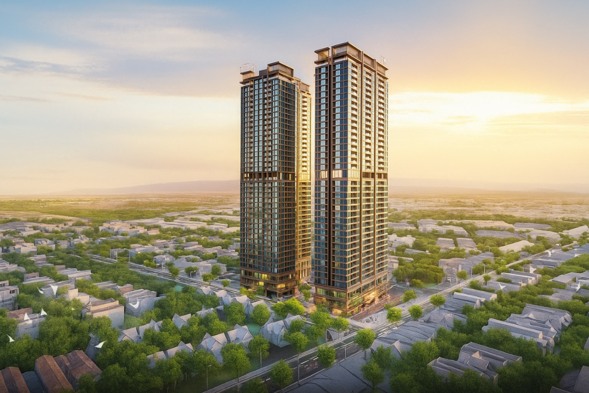 Phối cảnh dự án Amy Complex do Hoàng Trúc My làm chủ đầu tư.