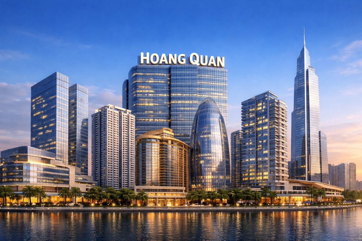 HDBank vừa quyết định thu giữ và xử lý 27 tài sản bảo đảm của Địa ốc Hoàng Quân.