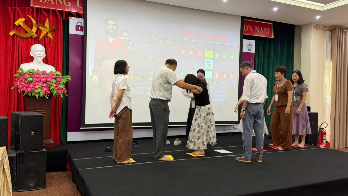 Các học viên tham gia tập huấn.