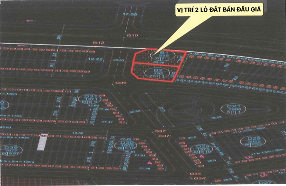 Hình ảnh 2 lô đất tại dự án.