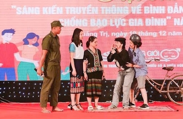 Chương trình tuyên truyền về bình đẳng giới tại Quảng Trị.
