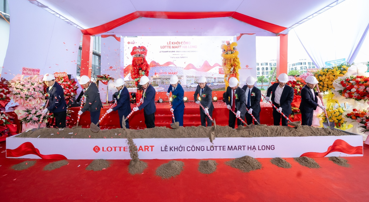 Sáng ngày 16 tháng 09 năm 2026, Công ty Cổ phần Trung tâm Thương mại LOTTE Việt Nam (LOTTE MART) chính thức tổ chức Lễ khởi công Dự án Trung tâm thương mại LOTTE MART Hạ Long tại phường Bãi Cháy, thành phố Quảng Ninh.