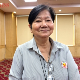 Bà Vũ Kim Anh, Phó Giám đốc Trung tâm BSA, Trưởng Ban tổ chức Cuộc thi Dự án Khởi nghiệp Xanh.