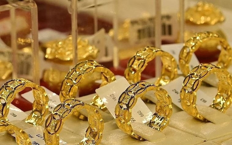 Giá vàng trong nước đồng loạt tăng.