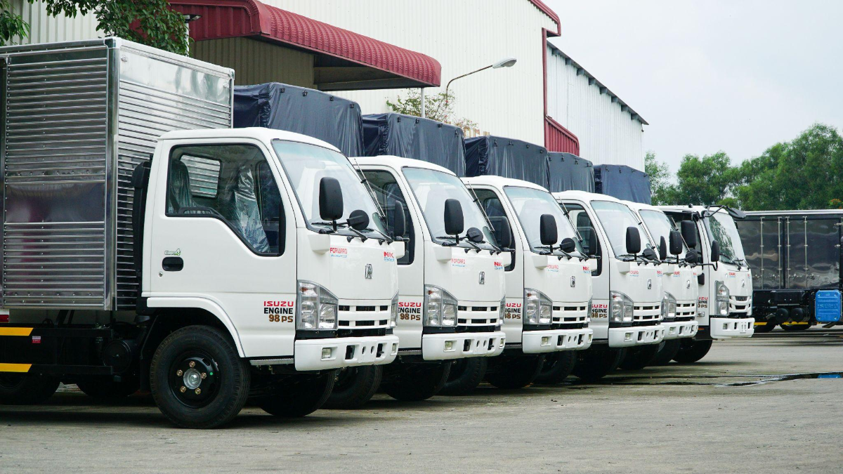 Dòng xe do Vĩnh Phát Motors lắp ráp và cung cấp: Xe tải nhẹ NK Series.