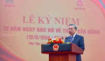 Phát biểu của Tổng Bí thư, Chủ tịch nước Tô Lâm tại Lễ kỷ niệm 72 năm Ngày Bác Hồ về thăm Đền Hùng