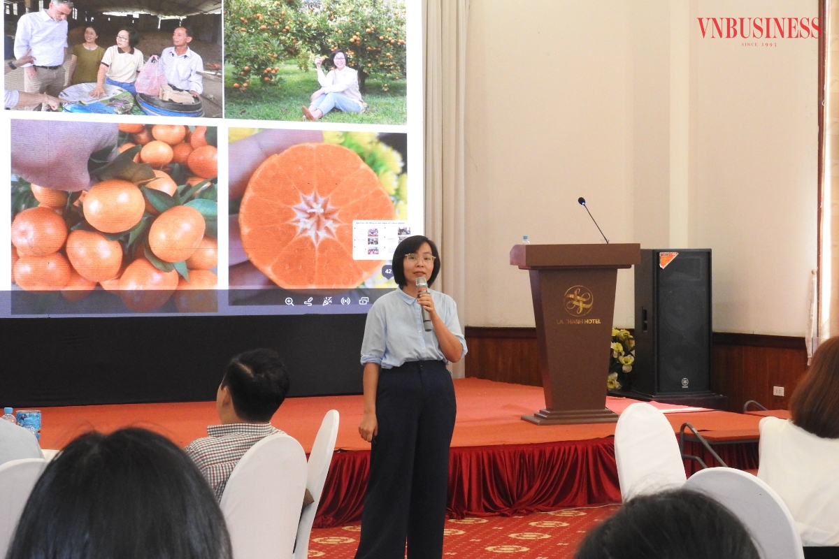 Bà Nguyễn Thị Thu, chuyên gia phát triển hệ sinh thái Trung tâm hỗ trợ khởi nghiệp sáng tạo quốc gia (NSSC), sáng lập viên hệ sinh thái MEVI.