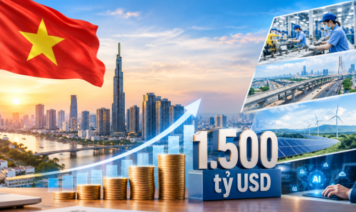 Dự báo tăng trưởng 11%, Việt Nam đối mặt bài toán vốn 1.500 tỷ USD