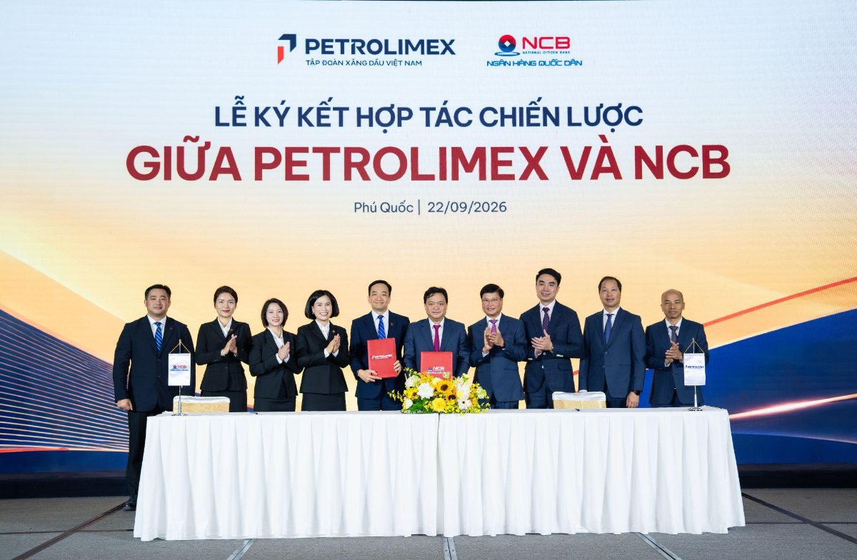 Ngân hàng NCB và Tập đoàn Petrolimex hợp tác chiến lược toàn diện.