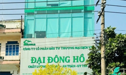 Địa chỉ trụ sở chính Công ty Đại Đông Hồ.