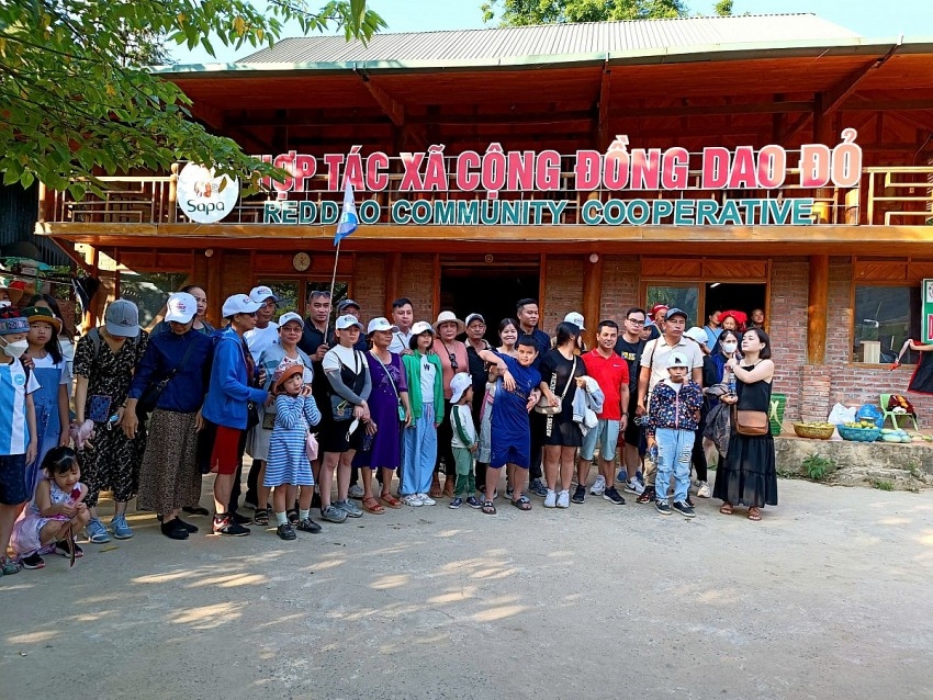 HTX Dao Đỏ muốn tiếp cận được đất đai để mở rộng và tiếp tục phát triển du lịch nông nghiệp.
